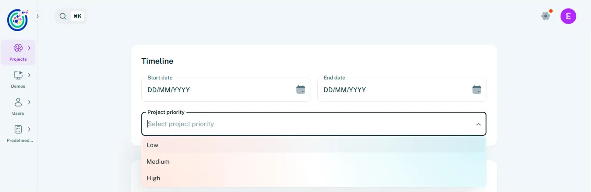 Define the timeline and priority_5.png